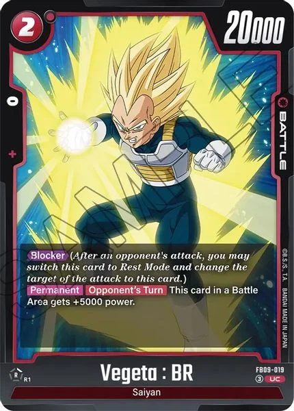 Vegeta : BR - FB09-019 - Dual Evolution
