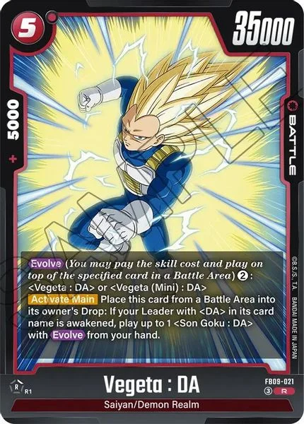 Vegeta : DA - Dual Evolution