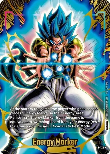 Energy Marker (E-126) (Gold) - Fusion World Energy Markers