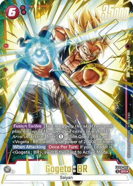 Gogeta : BR - FB09-007 (Alternate Art) - Dual Evolution