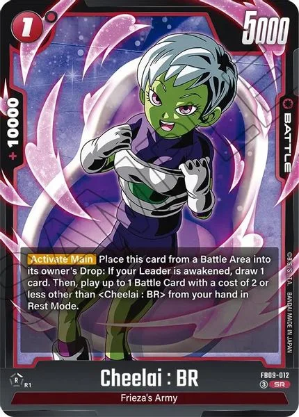 Cheelai : BR - Dragon Ball Super: Fusion World