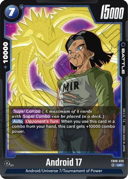 Android 17 - FB09-029 - Dual Evolution
