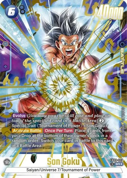 Son Goku - FB09-037 (Alternate Art) - Dual Evolution