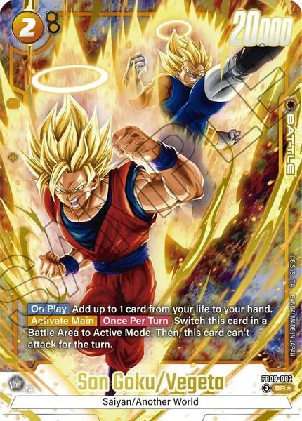 Son Goku/Vegeta (Alternate Art) - Dragon Ball Super: Fusion World