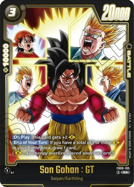 Son Gohan : GT - FB09-105 (Alternate Art) - Dragon Ball Super: Fusion World
