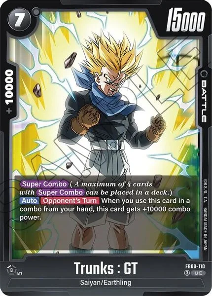 Trunks : GT - FB09-110 - Dual Evolution