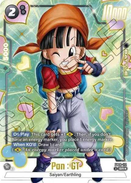 Pan : GT - FB09-112 (Alternate Art) - Dragon Ball Super: Fusion World