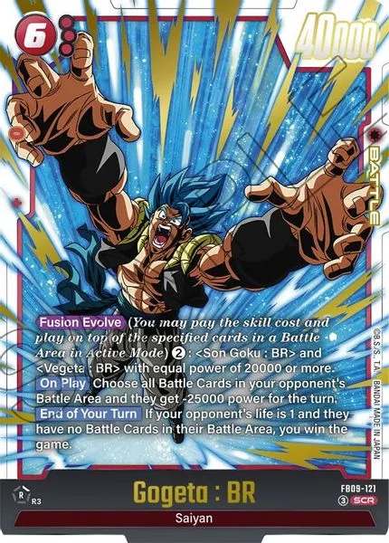Gogeta : BR - FB09-121 - Dual Evolution