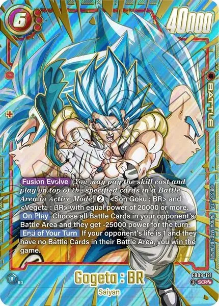 Gogeta : BR - FB09-121 (Super Alternate Art) - Dual Evolution