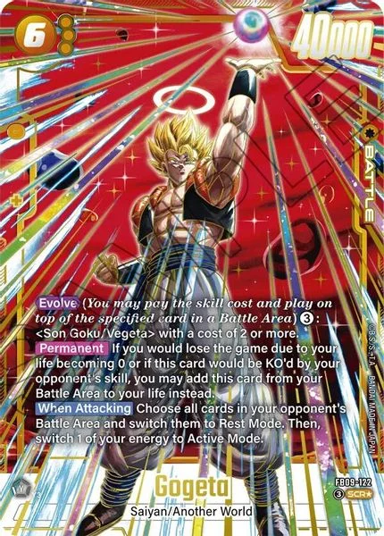 Gogeta (Alternate Art) - Dragon Ball Super: Fusion World