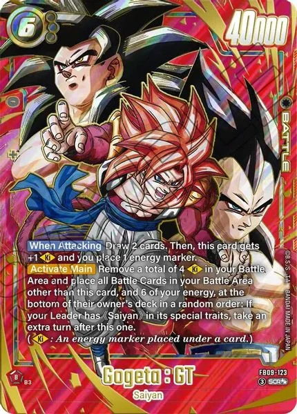 Gogeta : GT - FB09-123 (Super Alternate Art) - Dual Evolution