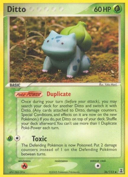 Ditto (Bulbasaur) - Delta Species