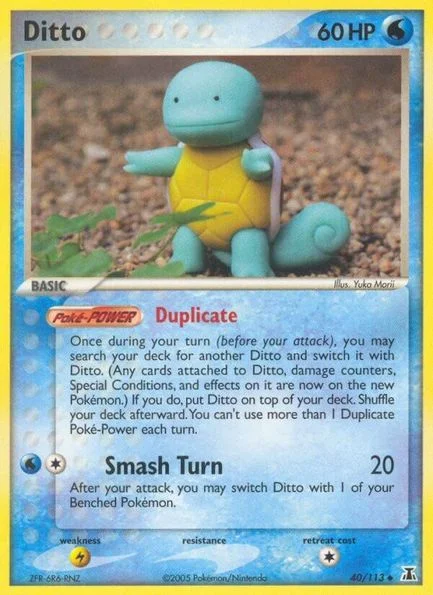 Ditto - 040/113 (Squirtle) - Delta Species