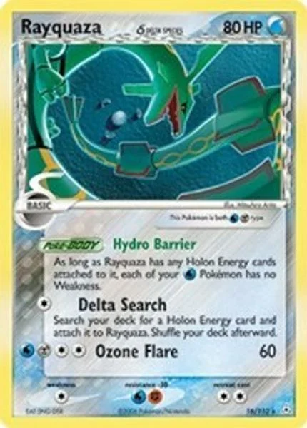 Rayquaza - 016/110 (Delta Species) - Holon Phantoms