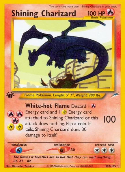 Shining Charizard - Neo Destino