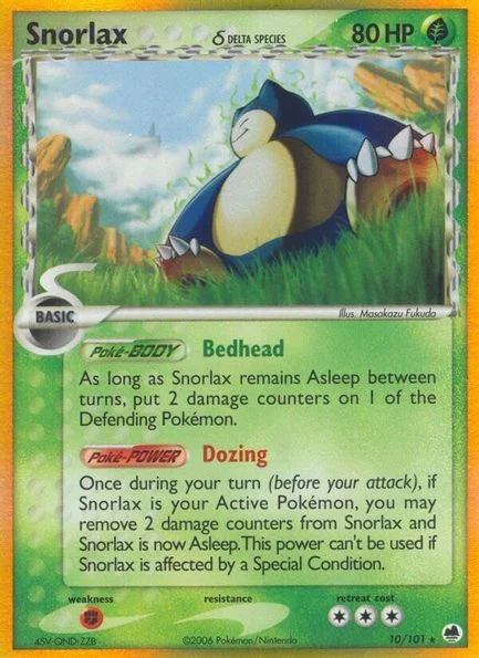 Snorlax (Delta Species) - Dragon Frontiers