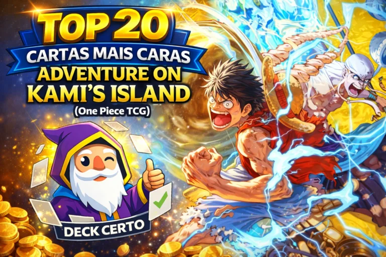 Top 50 Cartas Mais Caras de Adventure on Kami's Island