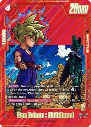 Son Gohan : Childhood (Alternate Art SB02-006-AA