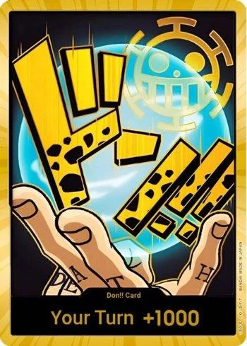 DON!! Card (Trafalgar Law) (Gold DON-PRB25-G