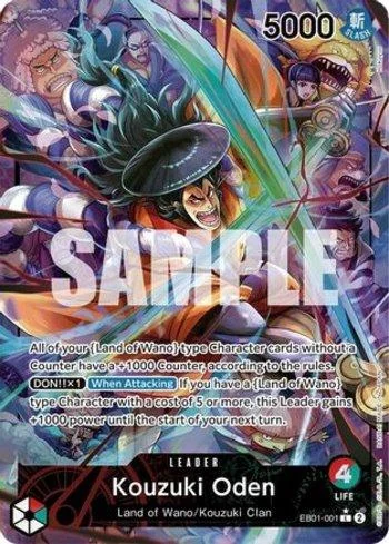 Kouzuki Oden (Alternate Art EB01-001-AA