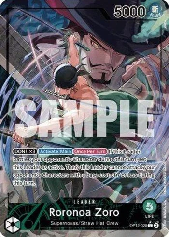Roronoa Zoro (020) (Alternate Art OP12-020-AA