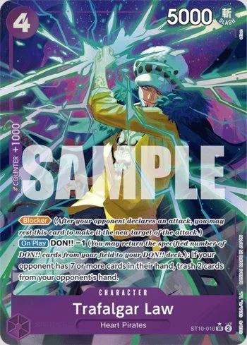 Trafalgar Law (010) (Alternate Art ST10-010-AA