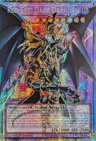 Dragoon Negro de Olhos Vermelhos (Starlight Rare)