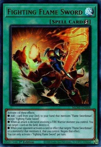 Espada das Chamas Lutadora
