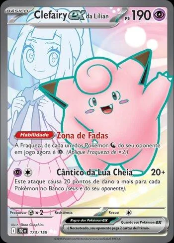 Clefairy ex da Lílian 173/159