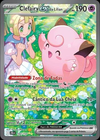 Clefairy ex da Lílian 184/159
