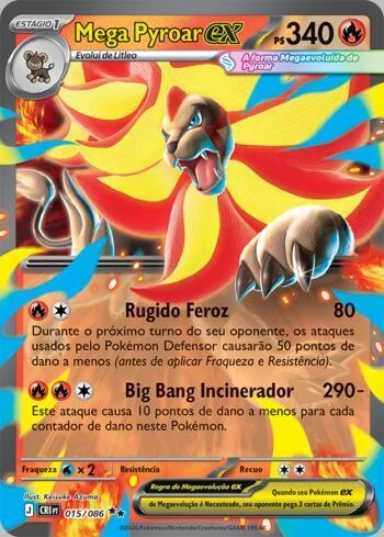 Mega Pyroar ex 015/086