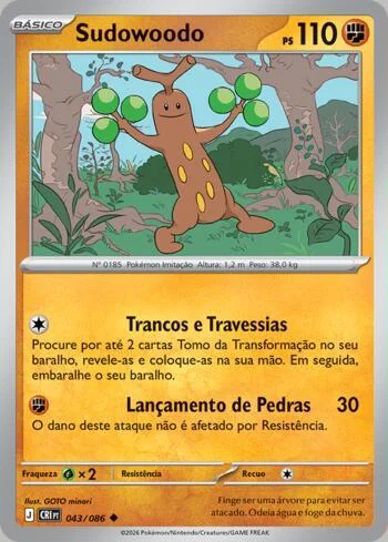 Sudowoodo 043/086