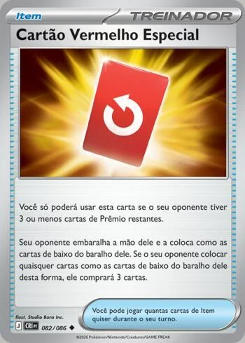 Cartão Vermelho Especial 082/086
