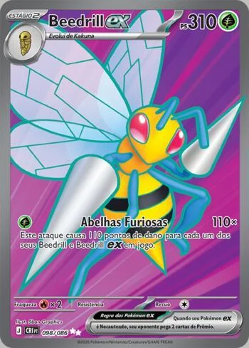 Beedrill ex 098/086