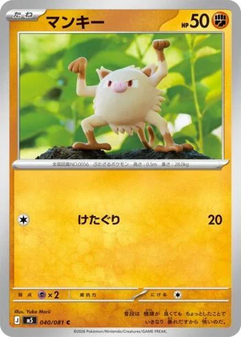 Mankey 040/081