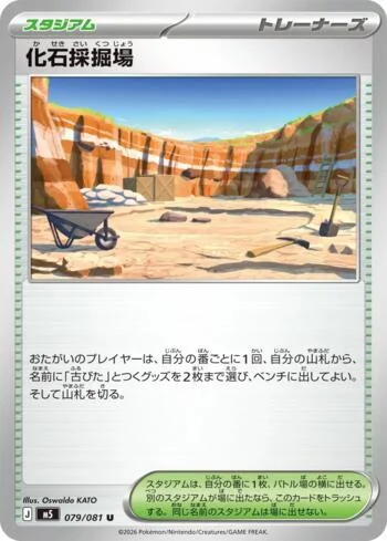 Fossil Excavation Site 079/081