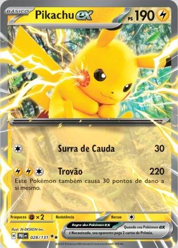 Pikachu ex 028/131