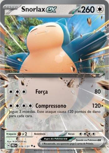 Snorlax ex 076/131