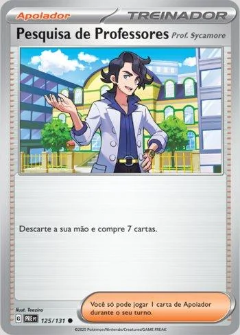 Pesquisa de Professores: Prof. Sycamore 125/131