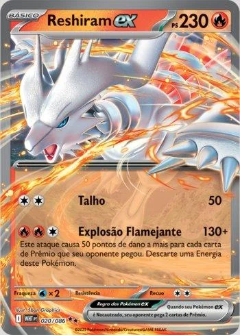 Reshiram ex 020/086