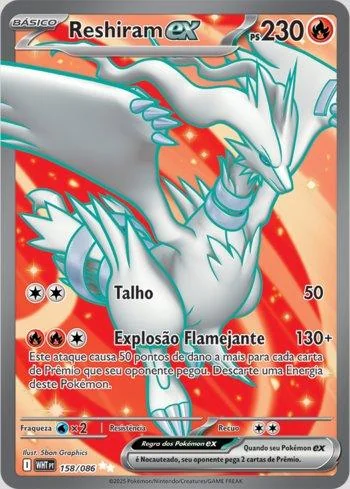 Reshiram ex 158/086