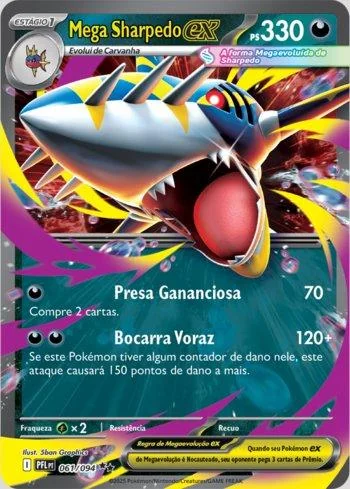 Mega Sharpedo ex 061/094