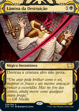 Lâmina da Destruição 028/063