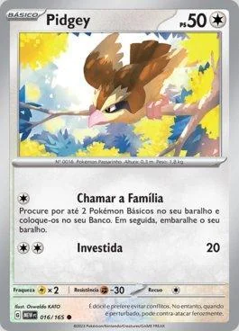 Pidgey 016/165