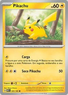 Pikachu 025/165