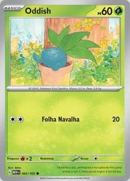 Oddish 043/165