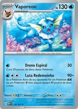 Vaporeon 134/165