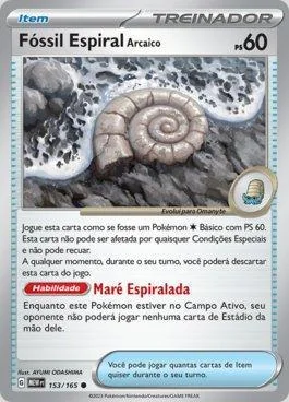 Fóssil Espiral Arcaico 153/165