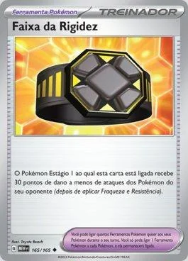 Faixa da Rigidez 165/165