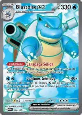 Blastoise ex 184/165
